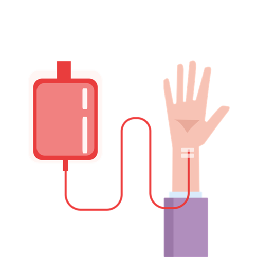 公益献血装饰插画
