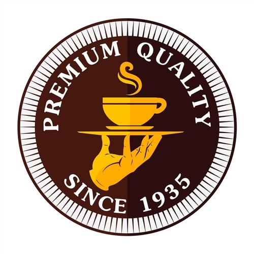 圆形咖啡logo图标