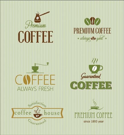 咖啡店招牌字体设计