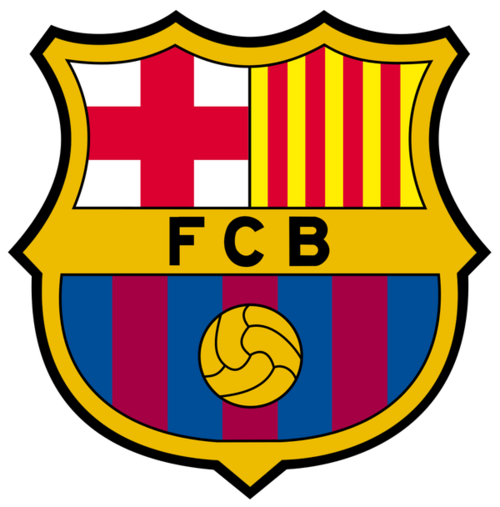 巴塞罗那足球俱乐部logo设计图