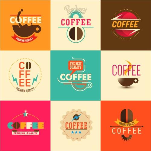 咖啡店logo设计图