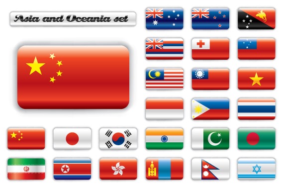 各个国家的国旗图案