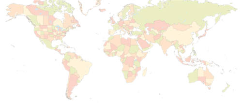 世界地图高清电子版