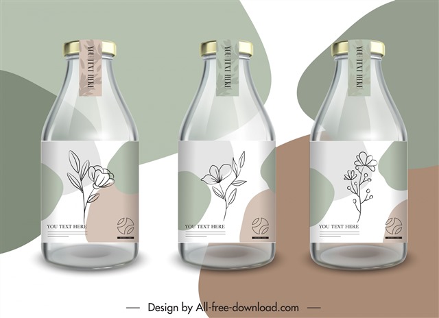 创意饮料瓶设计图片