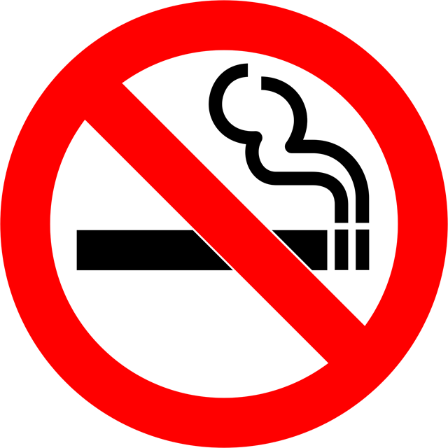 公共场合禁烟标志