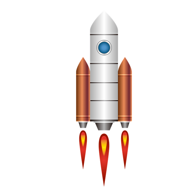 卡通嫦娥五号火箭图片