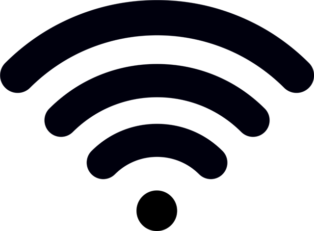 WiFi黑色logo标志