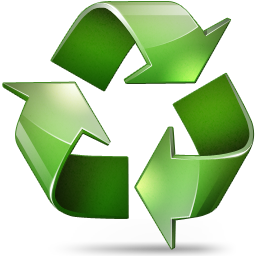 绿色回收环保图标