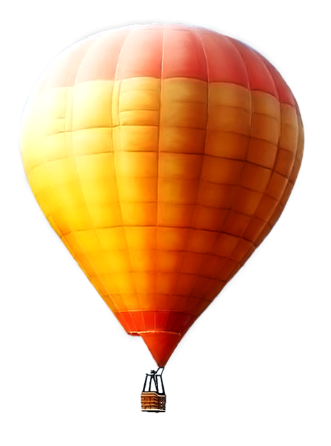 热气球免抠素材图片