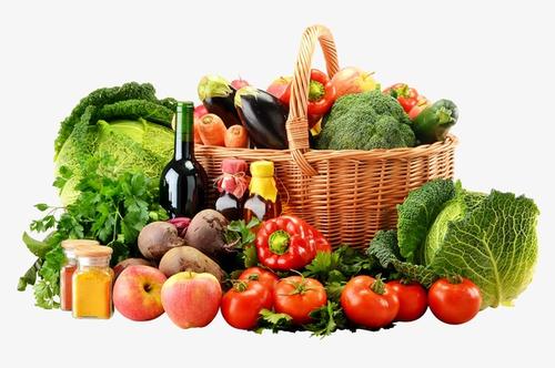 水果和蔬菜实物