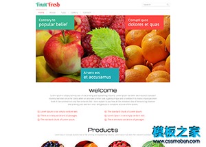 水果O2O线上卖场网站模板