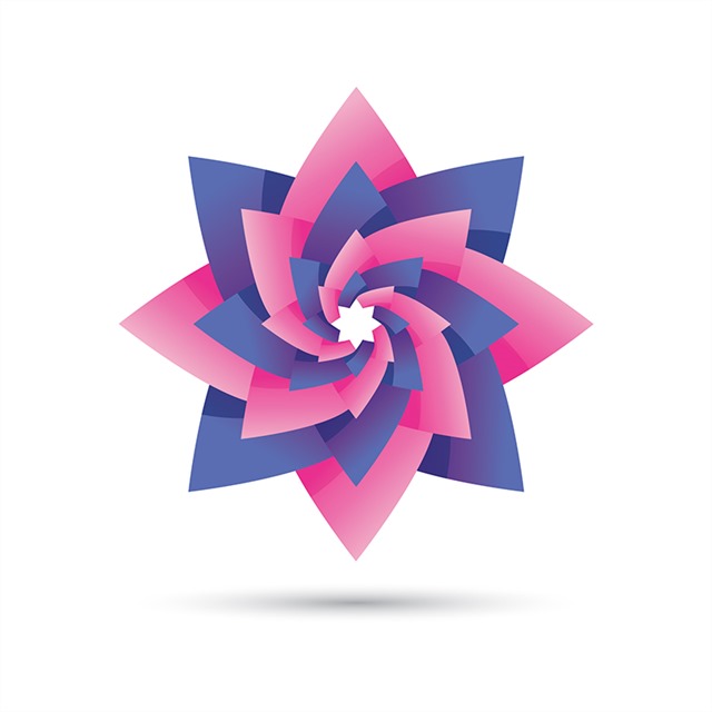 花卉图案logo