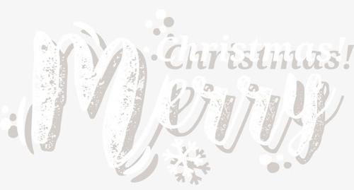 圣诞logo主题艺术字