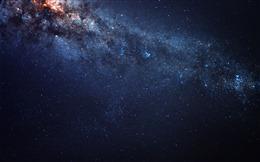 天际银河星空图片