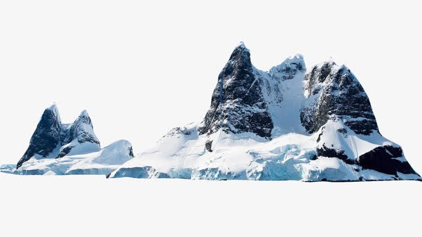 冰山雪峰真实高清图片