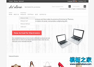 购物商城电子商务系统设计网站模板