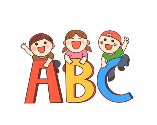 ABC字母插画
