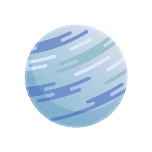行星星球手绘图标