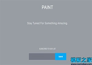 paint网站搜索页面设计模板