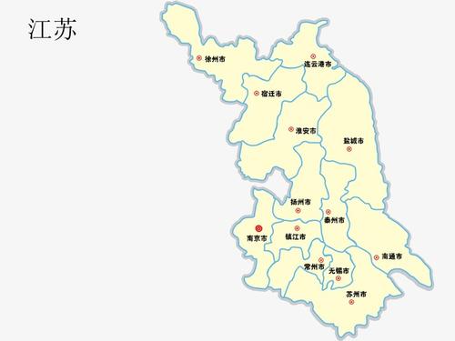 江苏地图全图