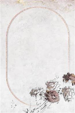 古典花卉海报背景