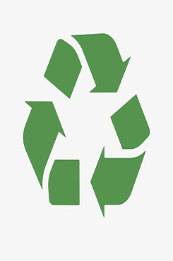 绿色可回收标志素材图片
