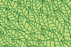 绿色树叶无缝背景图片