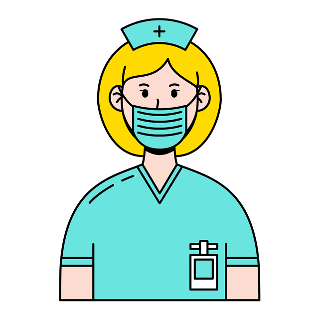 白衣护士图片 卡通护士矢量素材 抗疫护士图片模板设计