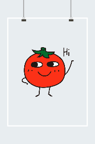 可爱小番茄图片