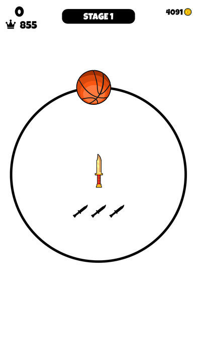 飞刀和篮球图1
