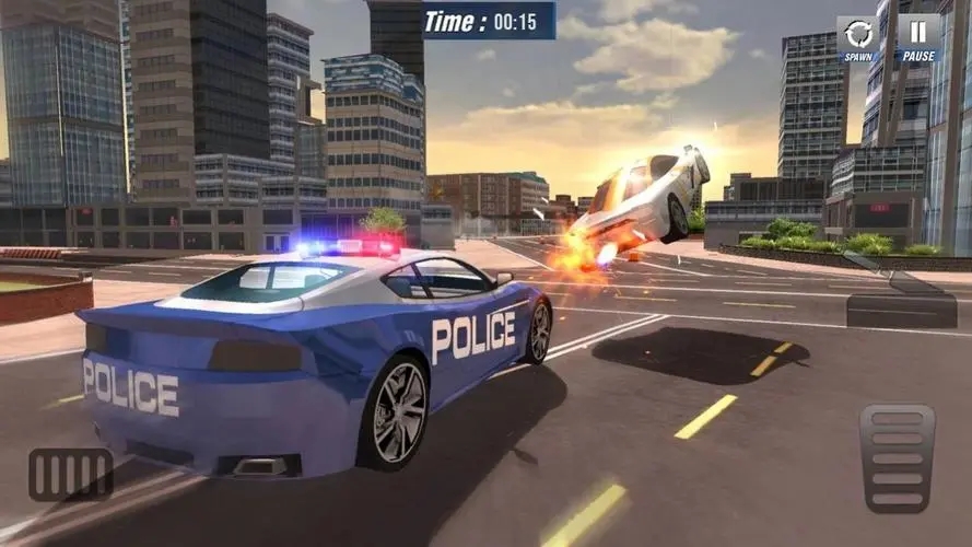 警车模拟游戏
