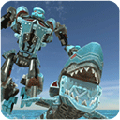 鲨鱼机器人2无限钻石无限金币游戏图标