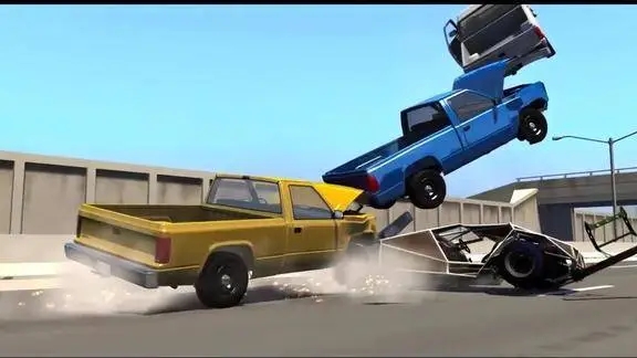 超真实车祸模拟游戏