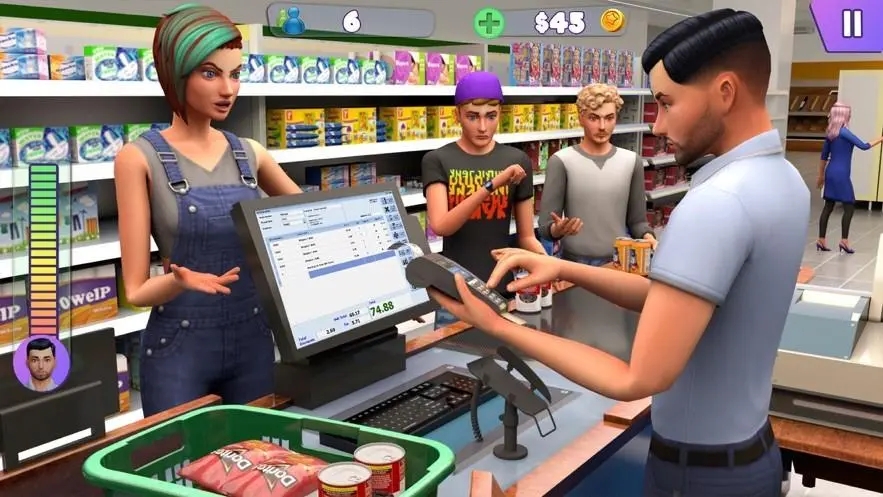 3D超市模拟游戏